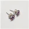 Image 3 : SILVER CRYSTAL EARRINGS
