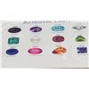 Image 3 : BIRTHSTONE CHART GENUINE GEMSTONE