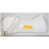 Image 1 : TWO WHITE PILLOWCASES WITH DETAILED EDGES