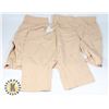 INNERSY 3 WOMENS SIZE M BOXER BRIEFS TAN