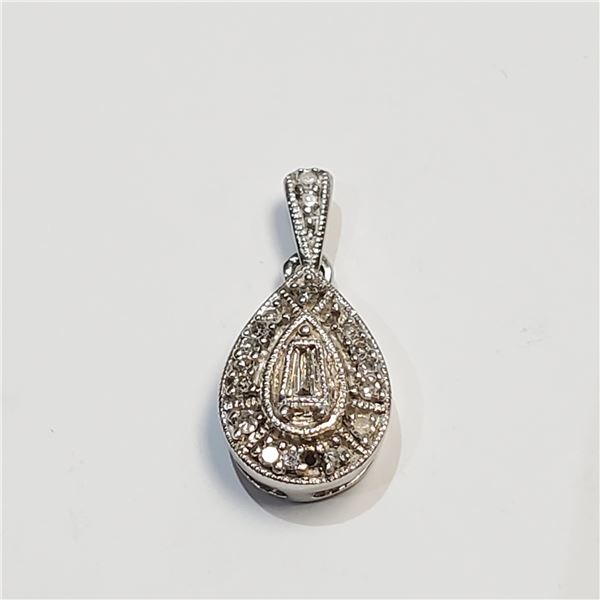 SILVER DIAMONDS(0.13CT) PENDANT (~WEIGHT 4.5G)