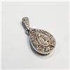 Image 3 : SILVER DIAMONDS(0.13CT) PENDANT (~WEIGHT 4.5G)