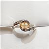 Image 1 : SILVER CITRINE RING (~SIZE 7)