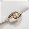 Image 2 : SILVER CITRINE RING (~SIZE 7)