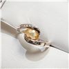 Image 3 : SILVER CITRINE RING (~SIZE 7)