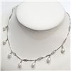 Image 2 : SILVER FRESH WATER PEARL NECKLACE