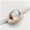 Image 2 : SILVER GENUINE GEMSTONE RING SIZE 8.5