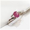 Image 2 : 18K YELLOW GOLD RUBY RING(~WEIGHT 1.46G) SIZE 7