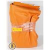 Image 1 : LARGE PIECE OF ORANGE FABRIC