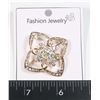 Image 1 : NEW RHINESTONE FLOWER BROOCH