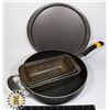 Image 1 : 12" FRYING PAN SOLD WITH ASSORTED BAKING PANS