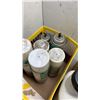 Image 3 : BIN AND BOX OF AUTOMOTIVE FLUIDS AND AEROSOL REMOVERS