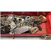 Image 8 : 2 BOAT WHEELS AND TOOLBOX WITH SAIL BOAT PARTS
