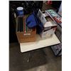 Image 1 : 2 BOXES OF PAPER AND FILE FOLDERS WITH BAG