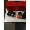 Image 2 : REDUCE METAL THERMOS, NEW SILICONE MOLD SET, WIRELESS PHONE CHARGER AND HUSKY TOOL BOX WITH CONTENTS