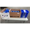 Image 1 : LOT OF BLUE PARTS BINS