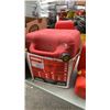 Image 3 : 2 BOXES OF RAIN WEAR, GAS CANS AND BOOTS