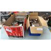 Image 1 : 2 BOXES OF FLAP WHEELS AND HARDWARE ORGANIZERS