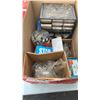 Image 2 : 2 BOXES OF FLAP WHEELS AND HARDWARE ORGANIZERS