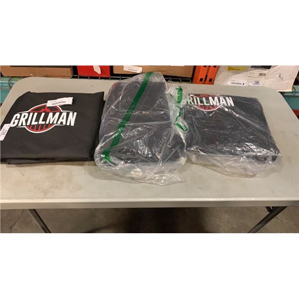 3 AS NEW GRILL BBQ COVERS