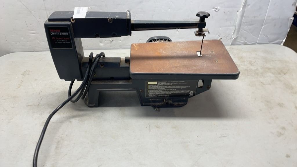 CRAFTSMAN 13 INCH SCROLL SAW - Big Valley Auction