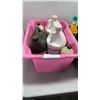 Image 2 : 2 BINS OF TILE ACID, CLEANERSAND DEORDERIZERS
