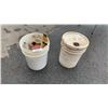 Image 1 : 2 PAILS OF TOOLS AND SOLVENT
