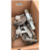 Image 2 : 2 BOXES OF HEAVY DUTY CASTORS, LOAD STRAP, COME ALONG