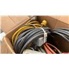 Image 2 : BOX OF GAS LINES, EXTENTION CORD AND TIGER TORCH