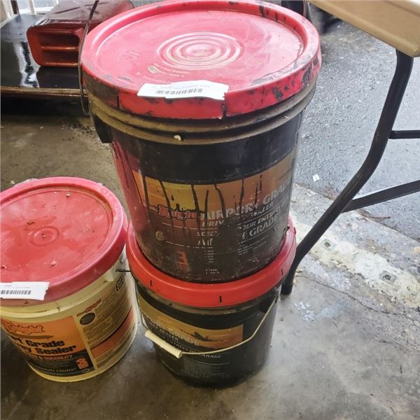 1 1/2 5 GALLON PAILS OF AIRPORT GRADE DRIVEWAY SEALANT