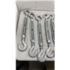 Image 2 : 10 TURNBUCKLES, APPROX 2 FOOT  WHEN OPEN