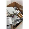 Image 2 : LOT OF ELECTRICAL JUNCTION BOXES, SWITCHES, EMERGENCY STOPS, LIGHT