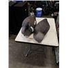 Image 1 : 2 FLOATING CANADA GOOSE SOFT SIDE DECOYS 21" LONG