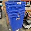 Image 1 : STACK OF RECYCLING BINS