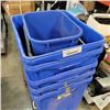 Image 2 : STACK OF RECYCLING BINS