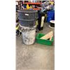 Image 1 : 3 BRUTE GARBAGE CANS AND WOOD TRIANGLES