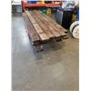 Image 2 : 35 WOOD PLANKS 2 X 6 ROUGH CUT CEDAR - APPROX 9-10 FOOT LONG