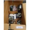 Image 2 : BOX AND CRATE OF ELECTRICAL HARDWARE,SHOP SUPPLIES