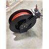 Image 2 : NEW RETRACTABLE HOSE REEL WITH 50FT LONG 3/8 INCH 10MM RUBBER AIR HOSE 300PSI/20BAR
