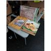 Image 1 : 2 BAMBOO DRAWER ORGANIZERS AND BAMBOO CHEESE SET BOARD