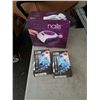 Image 1 : BELLA NAILS LED NAIL DRYER AND 2 SCHON 3-IN-1 NOSE EAR HAIR TRIMMERS