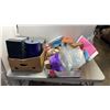 Image 1 : PARTS ORGANIZER, STORAGE DRAWERS AND TRAY OF AMAZON ITEMS