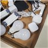 Image 2 : TRAY OF WIFI SMART GLOBE LIGHT BULBS, SMART WIFI LIGHT SWITCHES, WALL PLUGS AND MORE