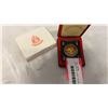 Image 1 : 1973 CANADIAN "CASED" SILVER DOLLAR 100TH ANNIVERSARY RCMP 1873-1923 .500 SILVER