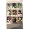 Image 2 : 11 PAGES OF TOPPS BASEBALL - 99 CARDS