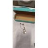 Image 1 : SILVER CHAIN W/ HEART PENDANT TAMPED TIFFANY AND CO, AND 2 OTHER PENDANTS IN T & CO CASE