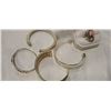 Image 2 : 4 BRACELETS AND RING - 2 BRACELETS STAMPED 925