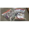 Image 1 : 2 LARGE BAGS OF ASSORTED JEWELRY