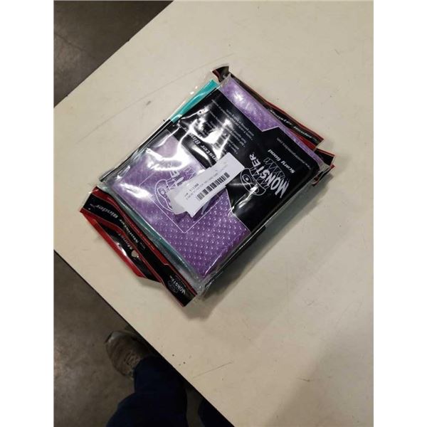 5 NEW MONSTER 160 CARD SIDE LOADING BINDERS