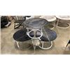 Image 1 : 3 PIECE TILE TOP END TABLE SET